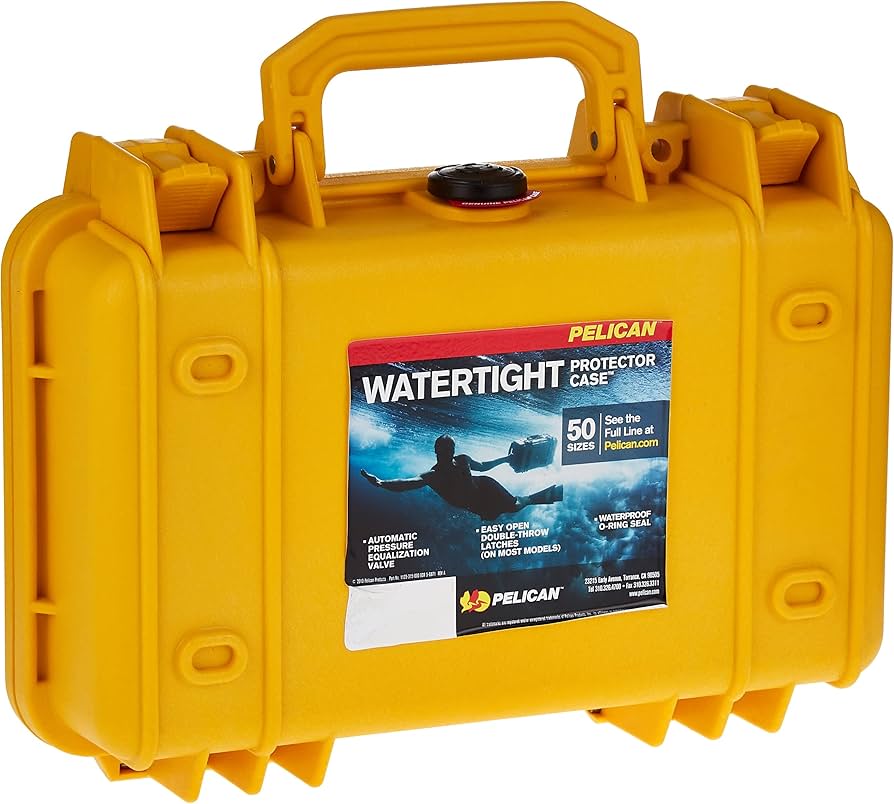 Amazon.com: Pelican 1170 Case With Foam (Yellow) : Sports & Outdoors