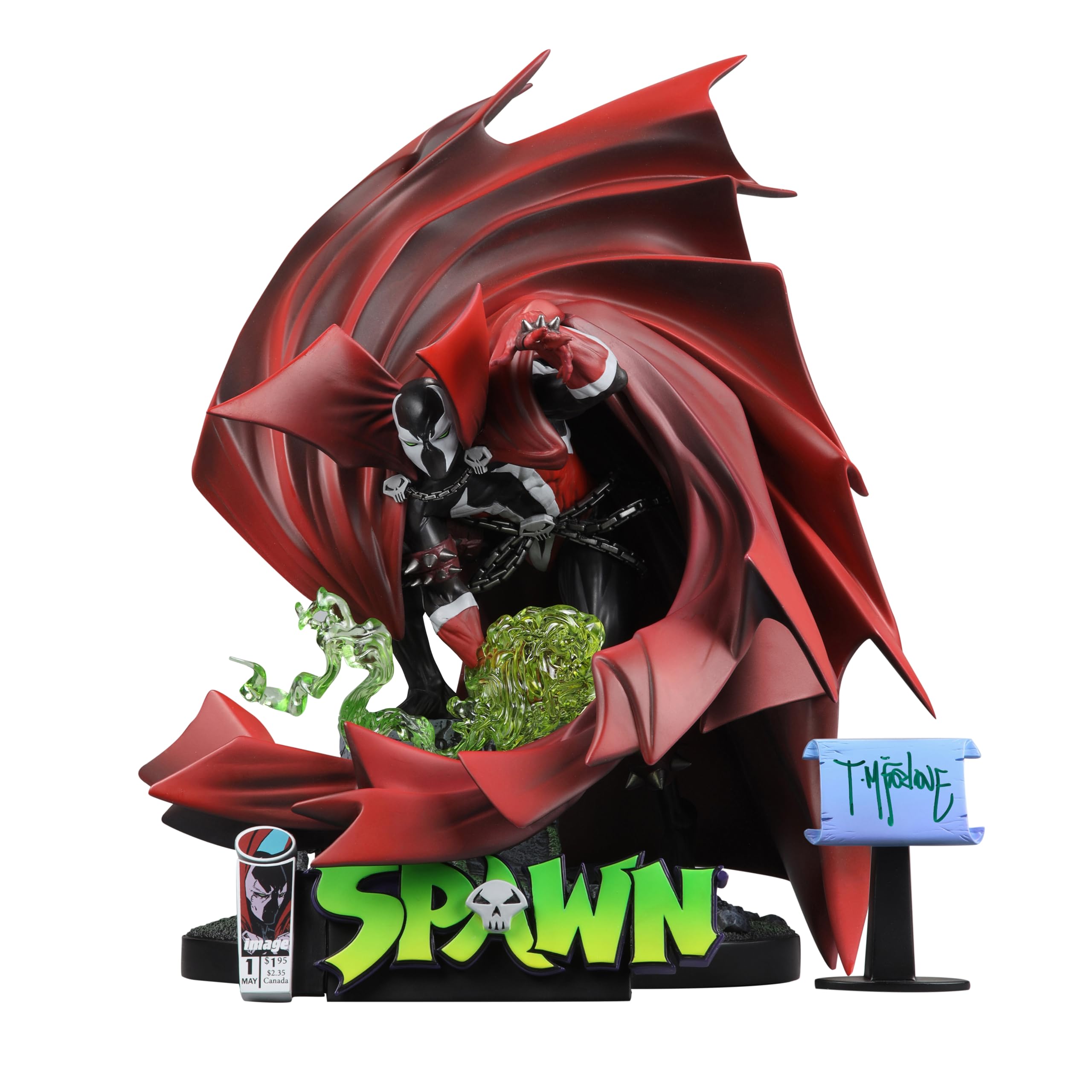 Amazon.com: McFarlane Toys - Spawn #1 (Black White & Red All Over