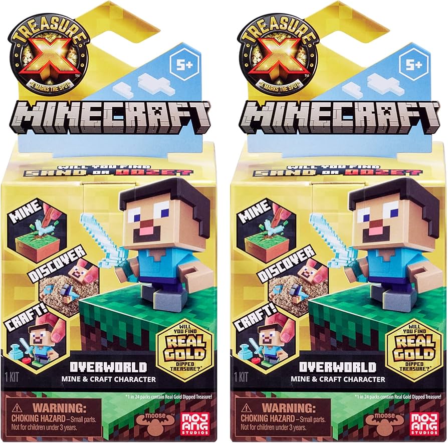 Amazon.com: Treasure X Minecraft. Mine, Discover & Craft with 10