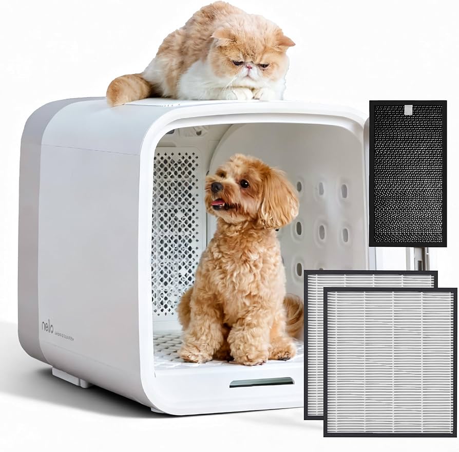 Amazon | nello ペットドライルーム＋Deo 日本製モーター2基搭載 獣