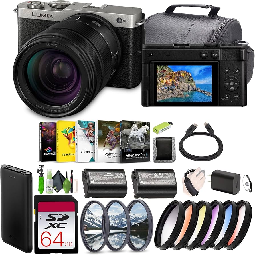 Amazon.com : Panasonic LUMIX S9 Mirrorless Full Frame Compact