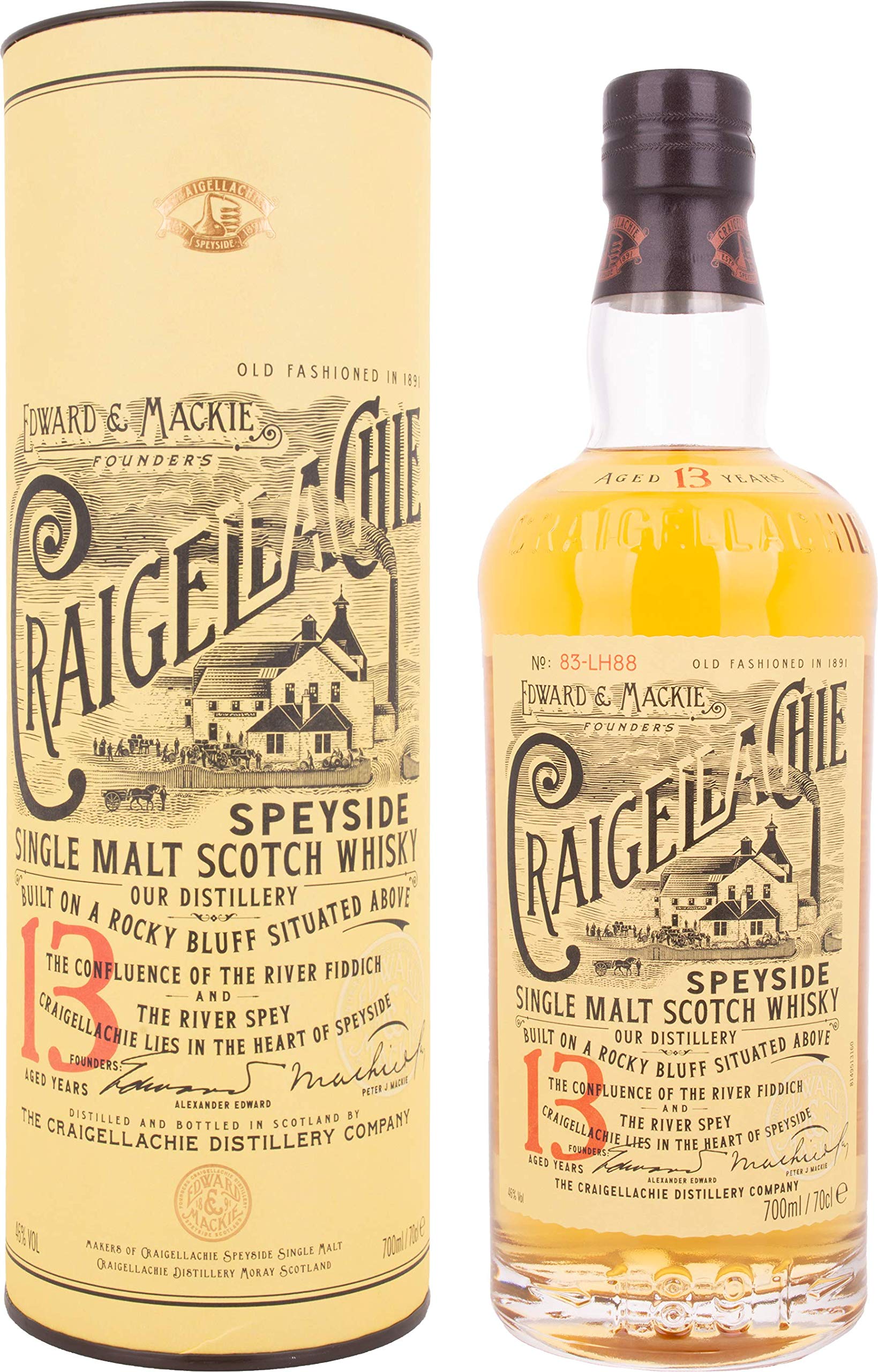 Amazon.co.jp: クライゲラキ 13年 46度 正規品 700ml : 食品