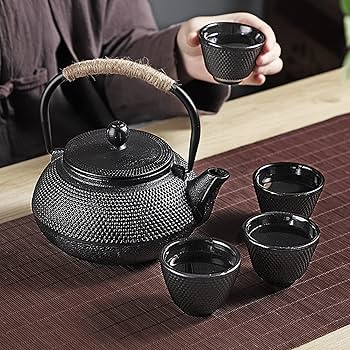 Amazon | QQsuger 南部鉄器 鉄瓶 やかん ih 対応 直火可 南部鉄瓶