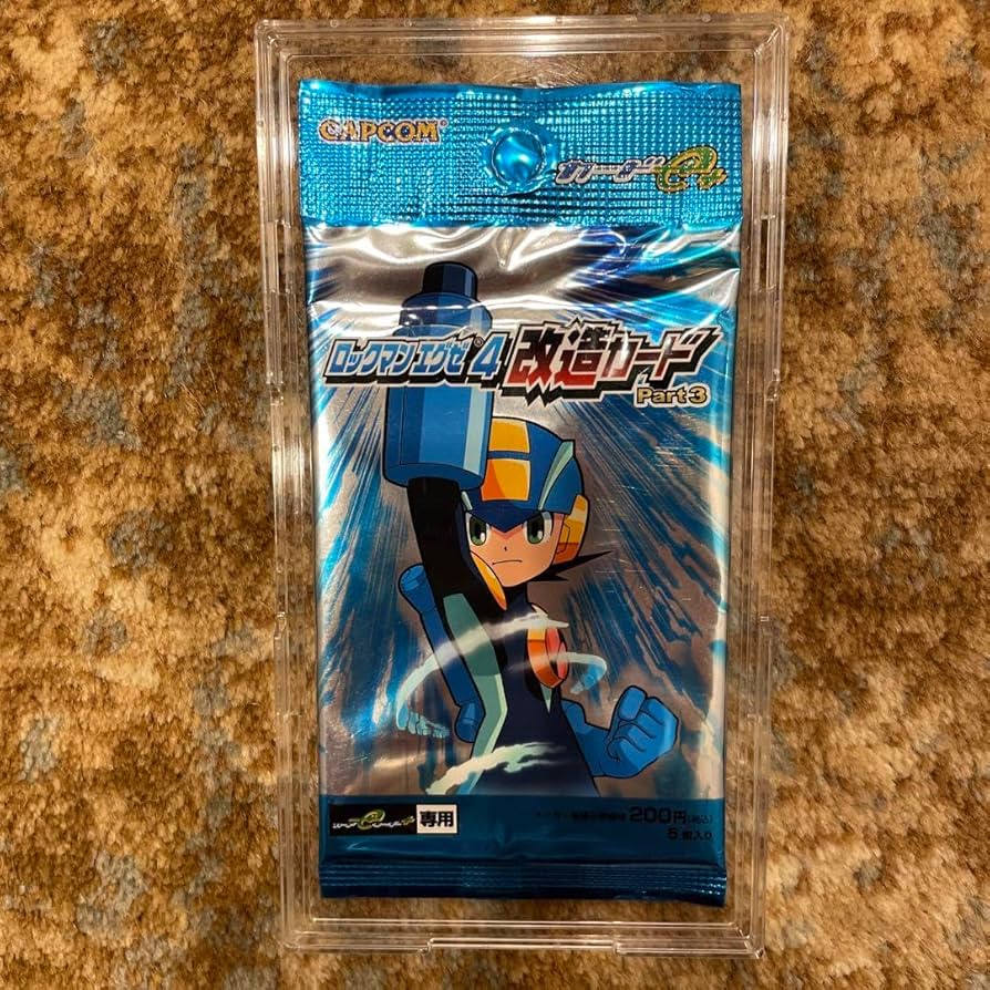 ロックマンエグゼ4 改造カード part.3 新品未開封 28パック