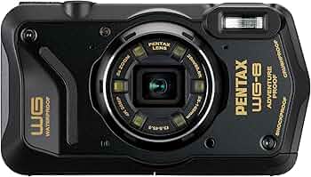 Amazon | ペンタックス PENTAX WG-8 ブラック 本格アウトドアカメラ