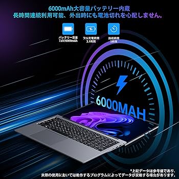 Amazon.co.jp: ACEMAGIC ノートパソコン N97 ノートPC 17.3インチ