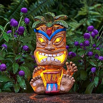 ミュージシャン llica - Tiki Totem Pole Statue ミュージシャン llica
