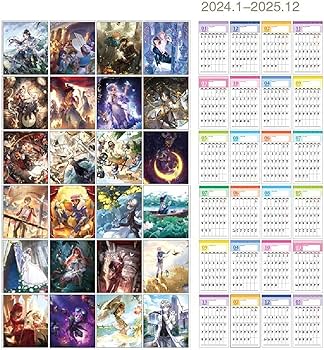 Amazon.co.jp: カレンダー アイデンティティV 周辺 2024.1月-2025年.12