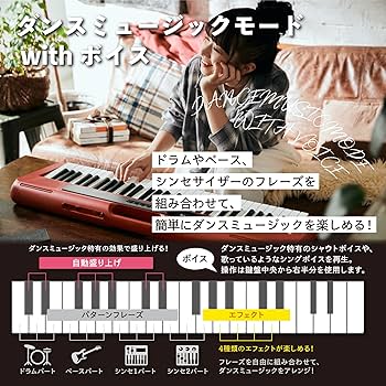 Amazon | カシオ（CASIO）電子キーボード Casiotone CT-S200BK