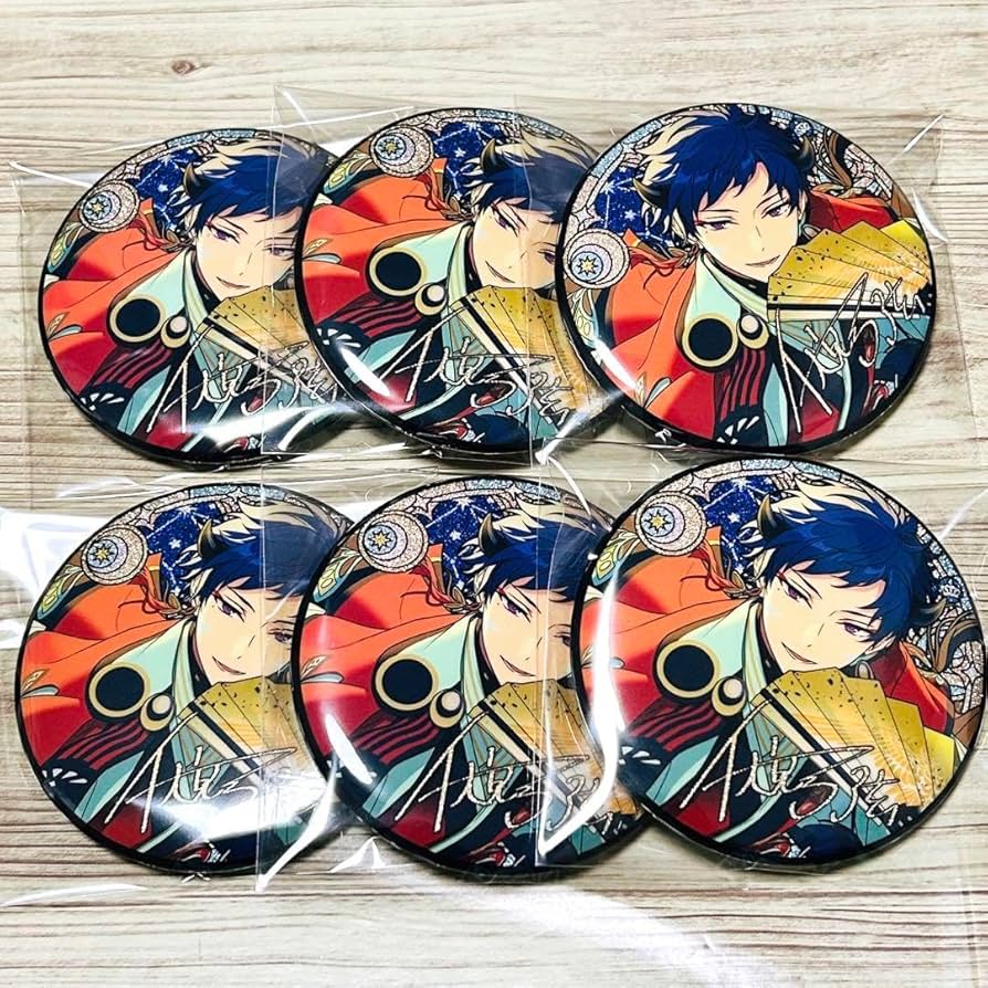 あんスタ 伏見弓弦 卒業ライブ 缶バッジ 10点 あんスタ 伏見弓弦 卒業