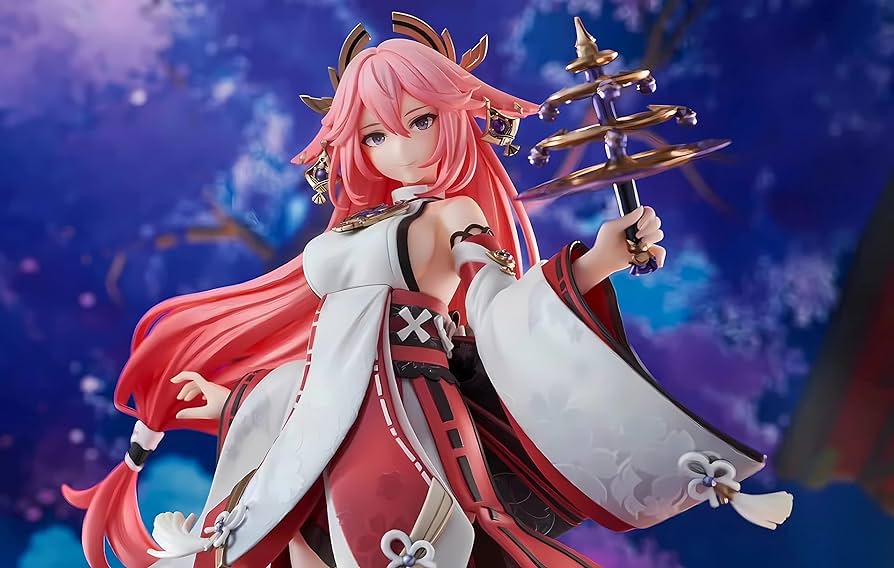 Amazon.co.jp: miHoYo 原神 八重神子·狐の真意Ver. 1/7スケール