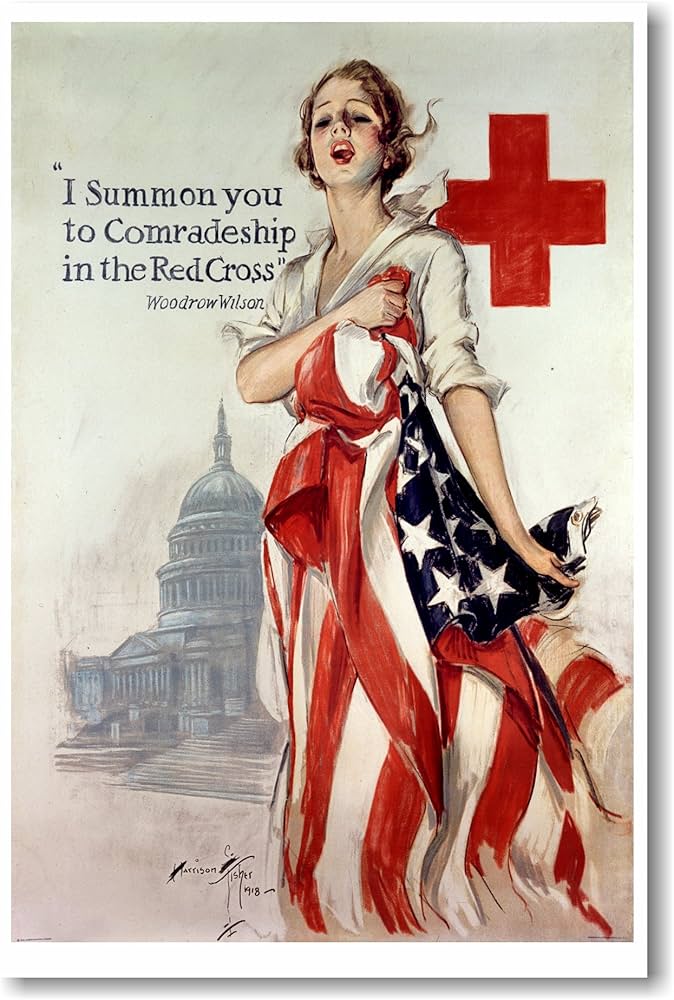 Amazon.com: I Summon You to the Comradeship of the Red Cross - NEW