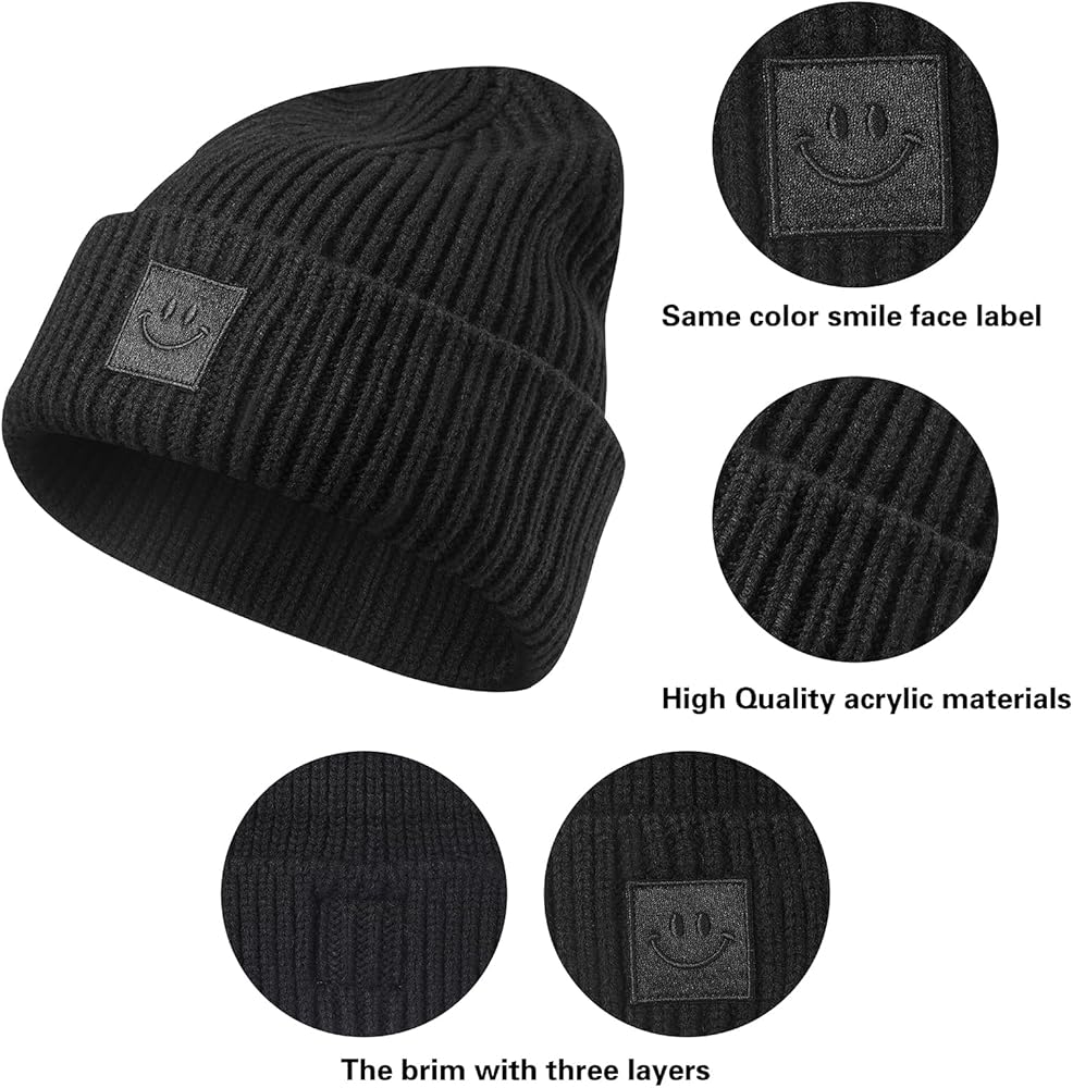 帽子 the highlights beanie black 帽子 the highlights beanie black