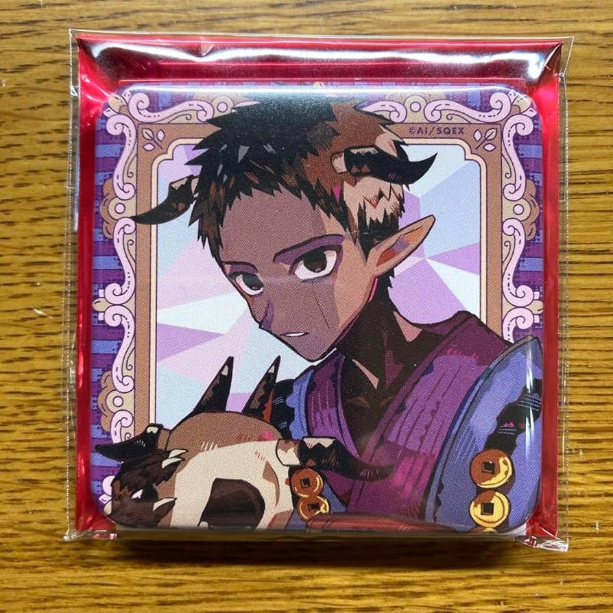 地縛少年花子くん ミュージアム 七不思議 化け猫旅館 スクエア缶バッジ