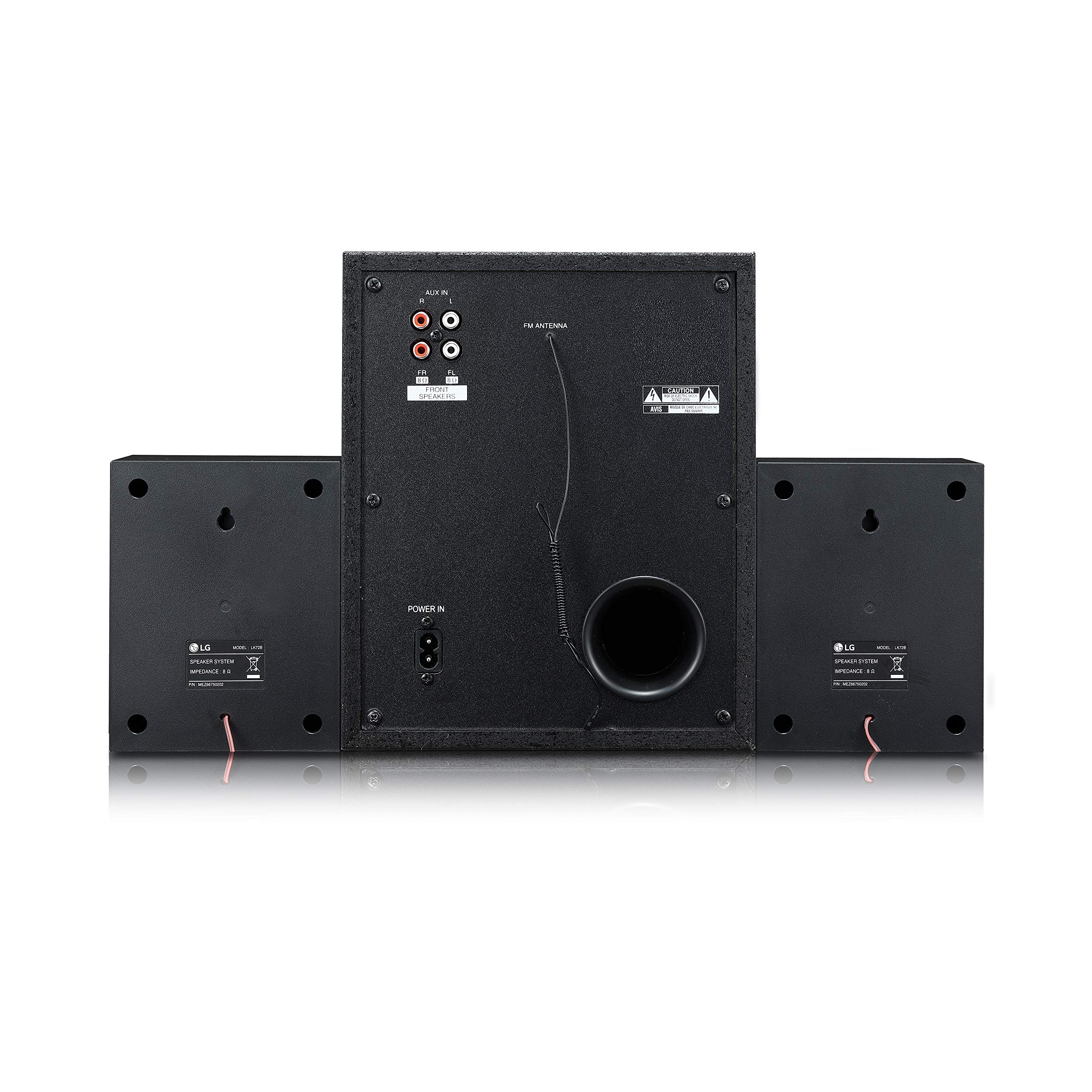 Amazon.co.jp: LG LK72B XBOOM オーディオシステム 合計出力電力40W