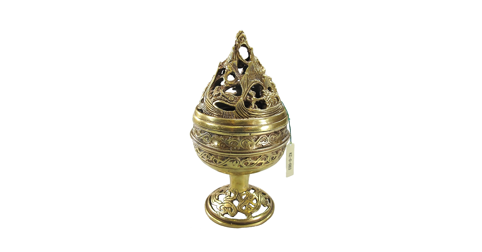 銅製 博山炉 鳳凰八卦香炉 室内薫香炉 茶道具 香道具 工芸品 置物