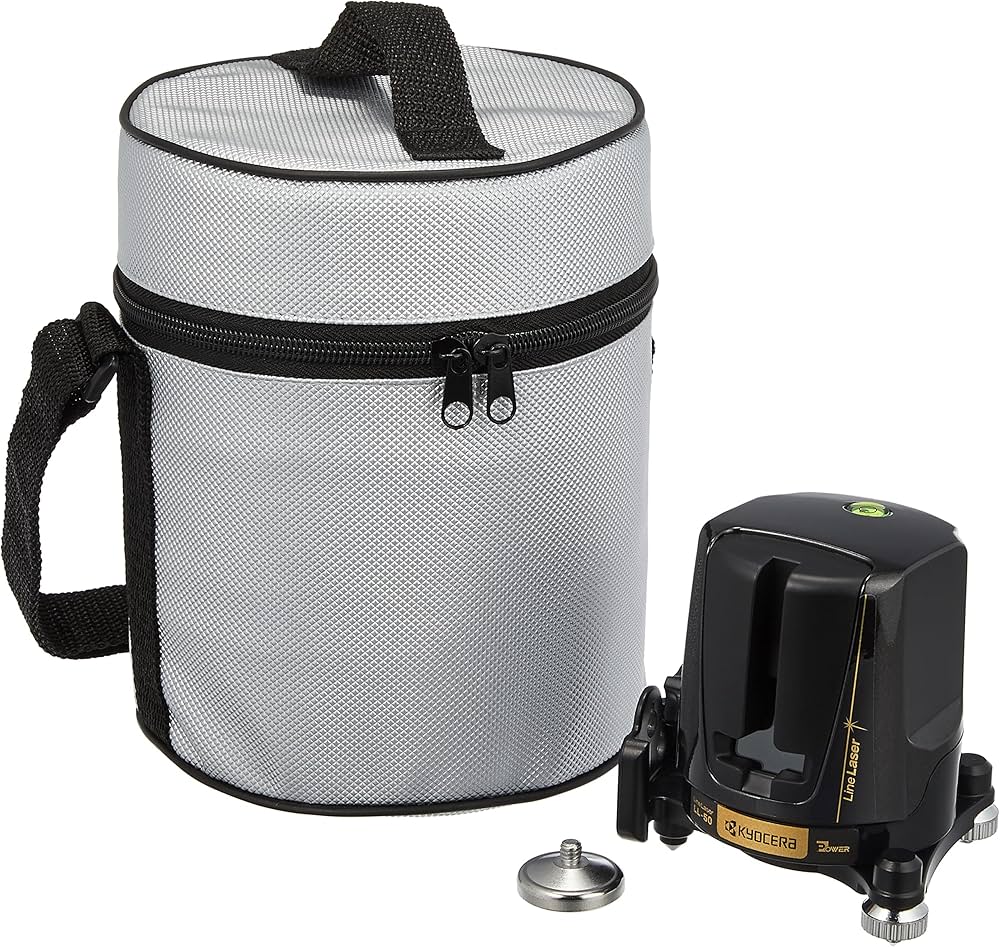 Amazon | 京セラ(Kyocera) 旧リョービ レーザー墨出器 水平・垂直出し