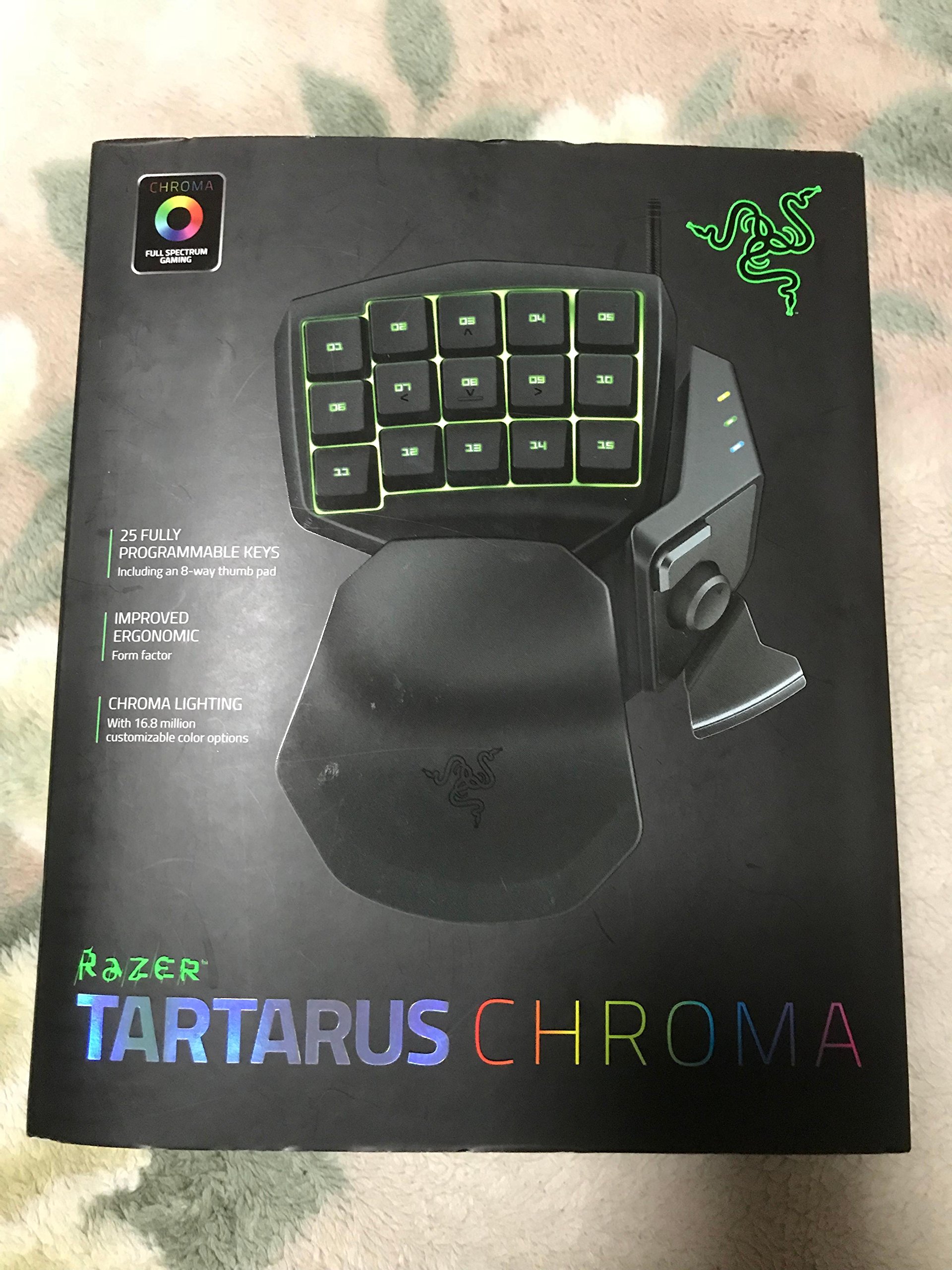 Amazon.co.jp: Razer Tartarus Chroma メンブレン左手用キーパッド