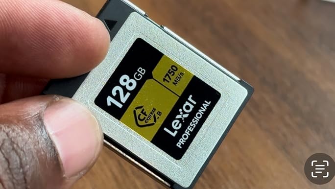 Amazon.com: Lexar 128GB Professional CFexpress Type B Memory Card
