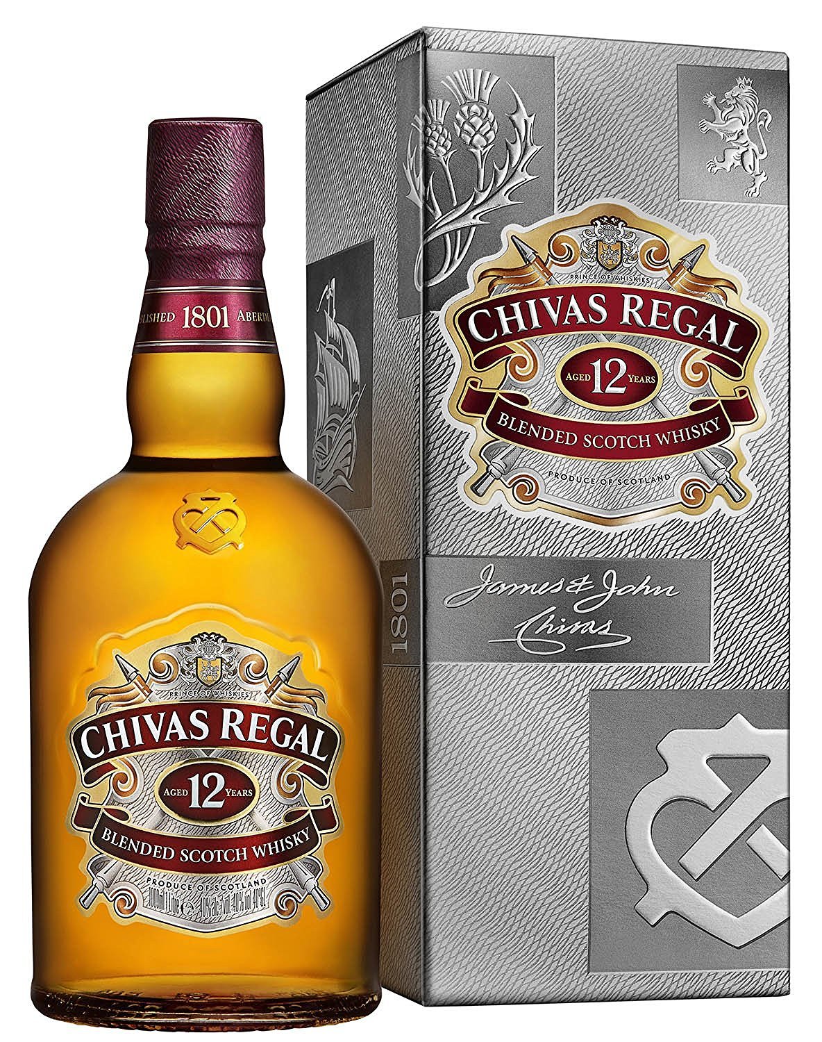 Amazon.co.jp: シーバスリーガル 12年 1000ml ブレンデッドスコッチ