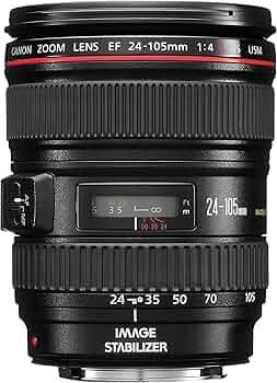 Amazon.com : Canon 344B006 EF 24-105mm f/4.0 L is USM Lens