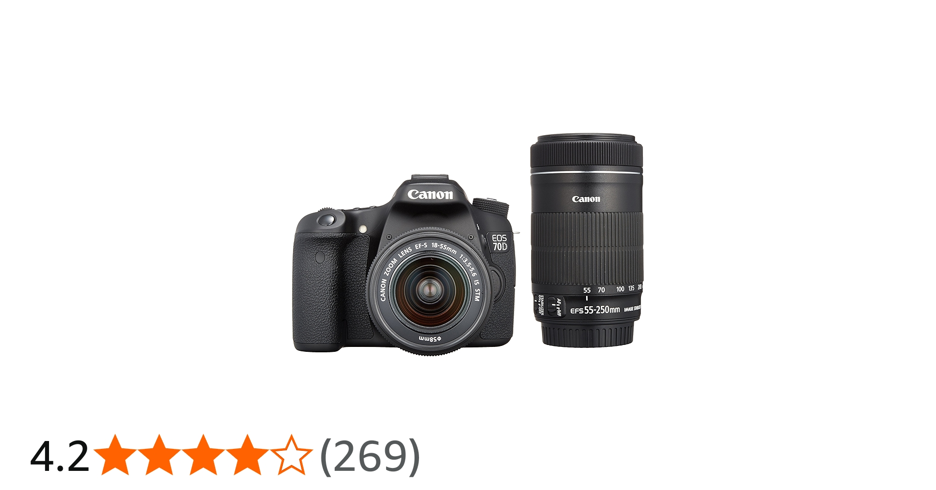 Amazon.co.jp: Canon デジタル一眼レフカメラ EOS 70D ダブルズーム