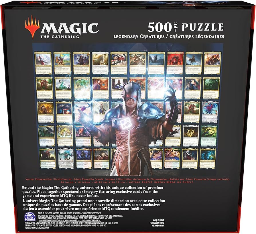 Amazon.com: Magic The Gathering, Legendary Creatures 500 Piece