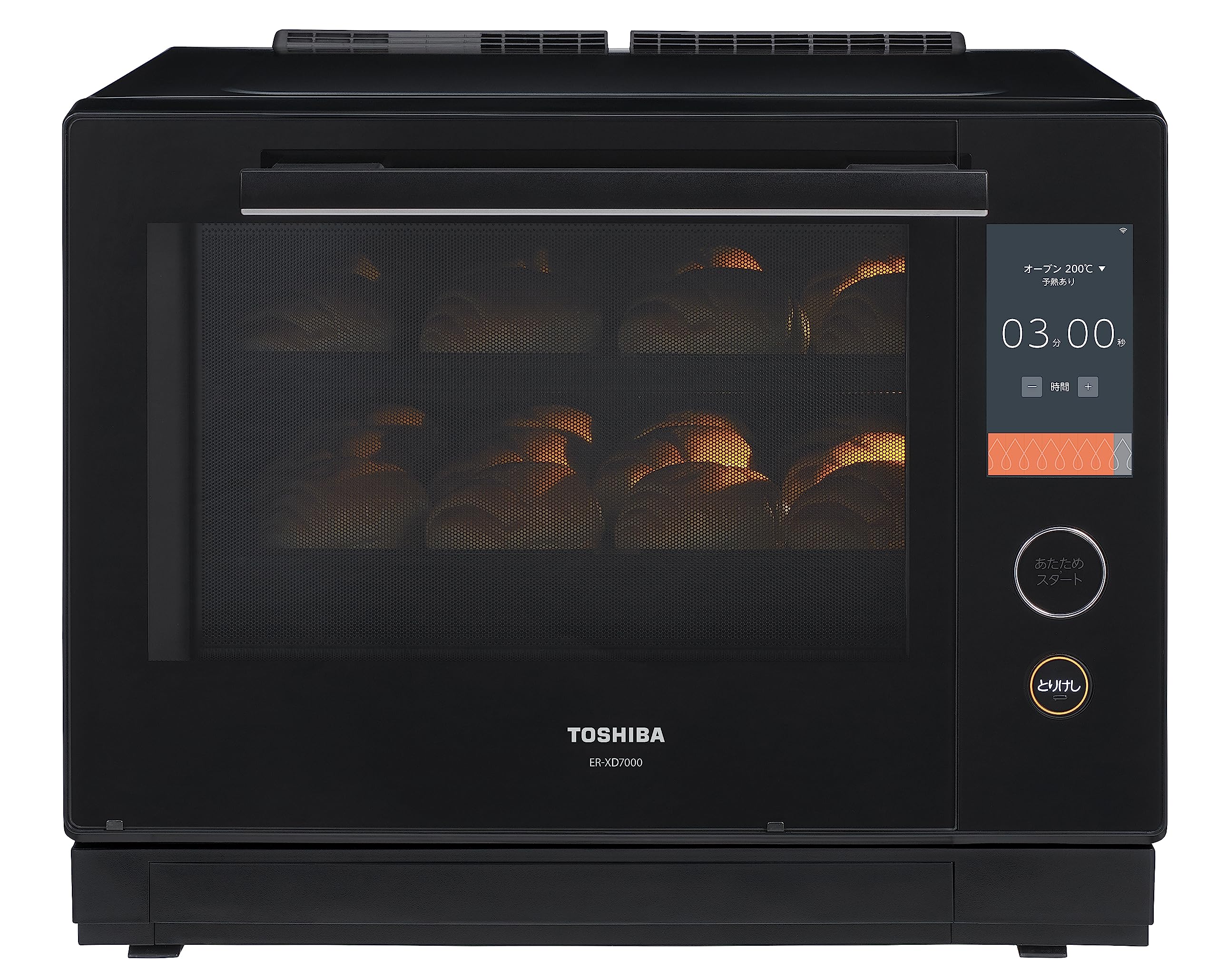 美品！ TOSHIBA 石窯ドーム 過熱水蒸気オーブンレンジ ER-JD510A