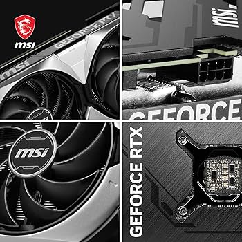 Amazon.com: MSI GeForce RTX 4070 Ventus 2X 12G OC Graphics Card