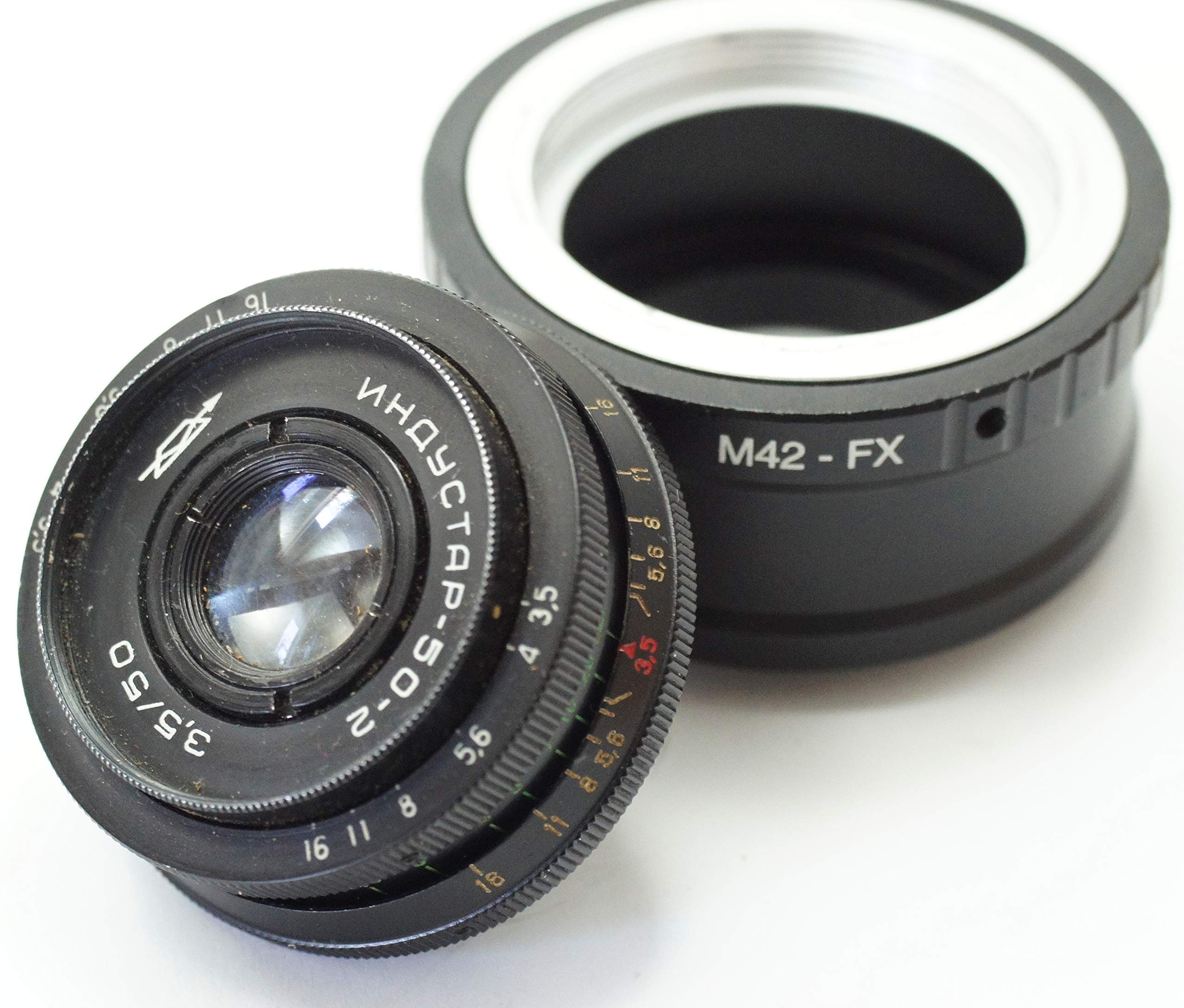 Amazon.co.jp: Industar 50-2 50/3.5 50mm ブラック ロシアUSSR ソ連