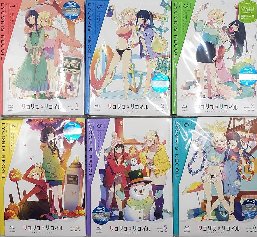 リコリス・リコイル Blu-ray全巻 〈完全生産限定版〉Amazon特典付き