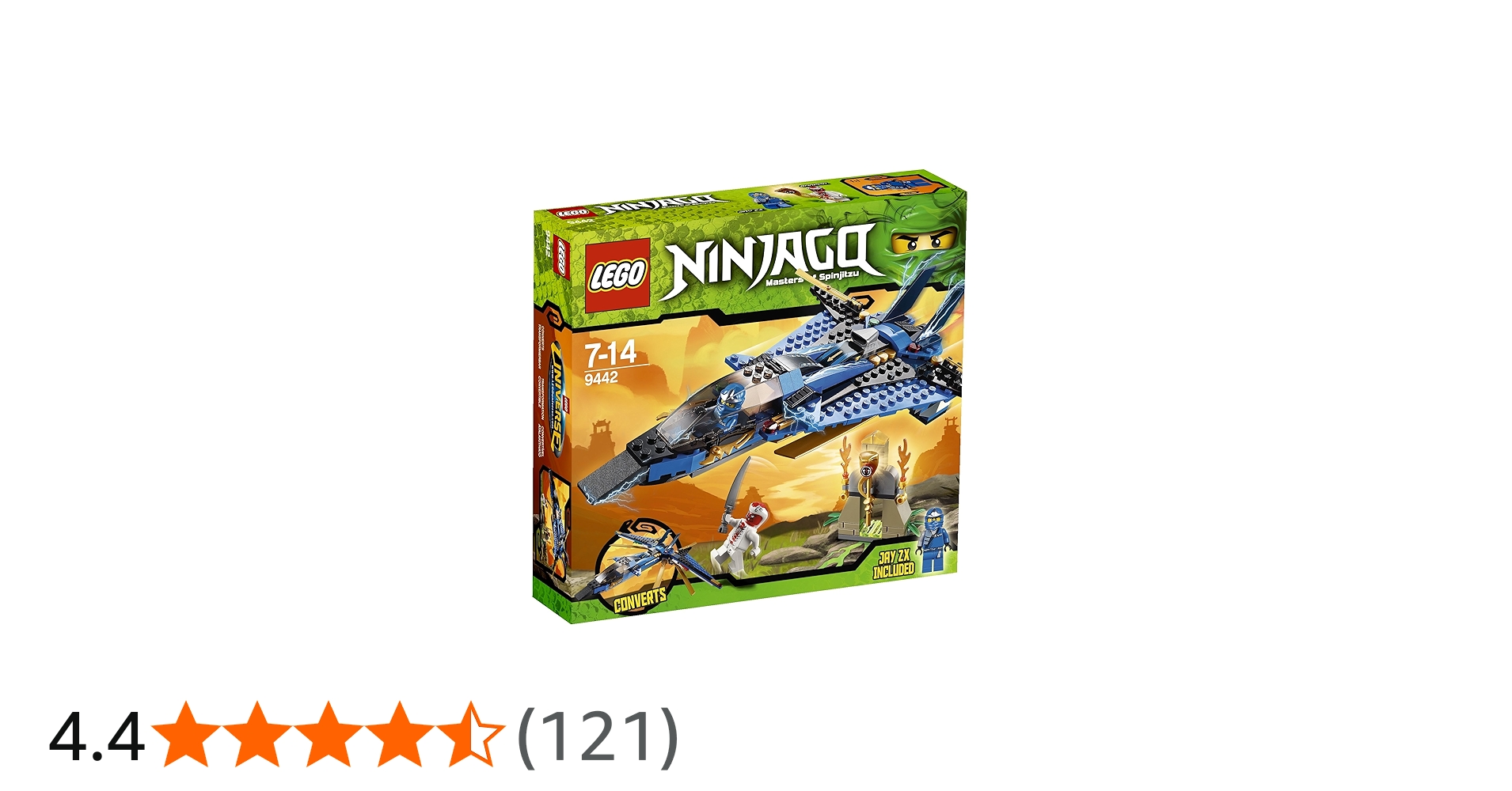 Lego Ninjago 9442 Jays Thunder Jet : LEGO: Amazon.com.be: Toys