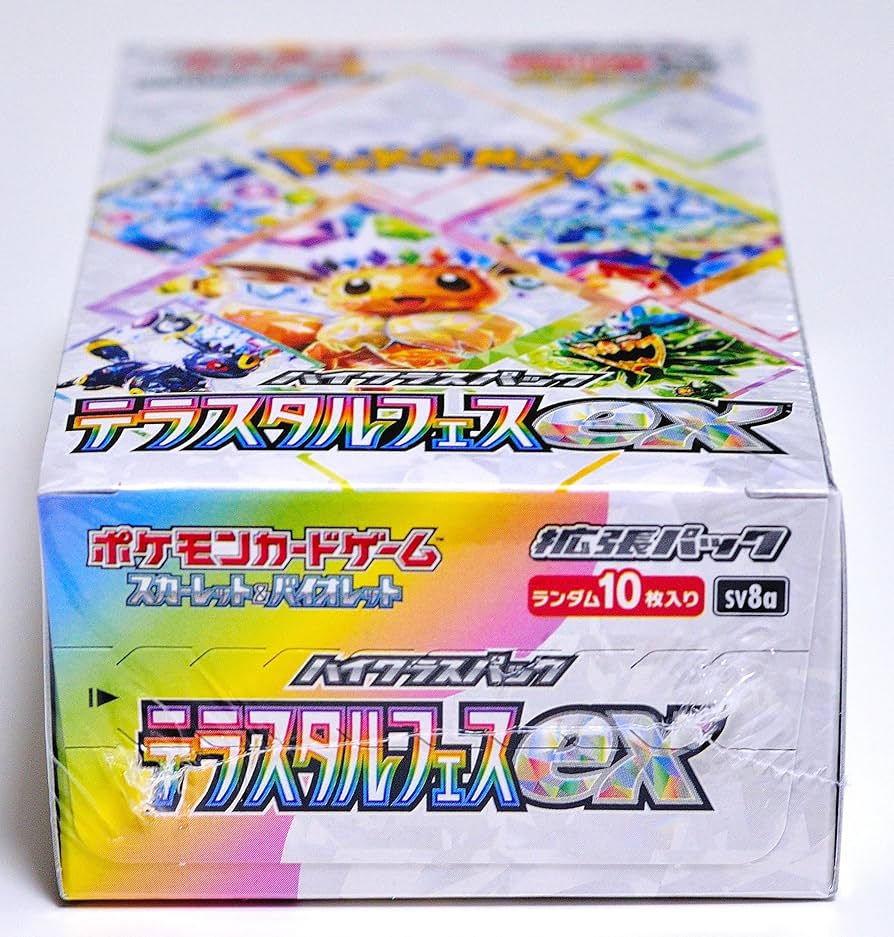 ポケモンカード テラスタルフェスexシュリンク付き未開封 4BOX