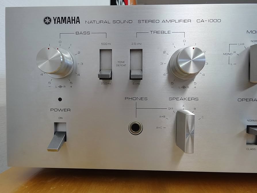 Amazon.co.jp: YAMAHA（ヤマハ） プリメインアンプ CA-1000 : 車＆バイク