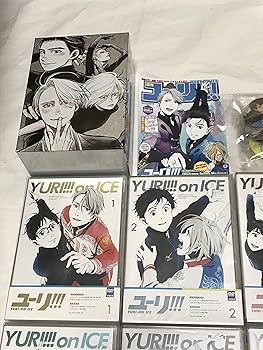 特典付・未開封】ユーリオンアイス Blu-ray 全巻 雑誌 セット Amazon