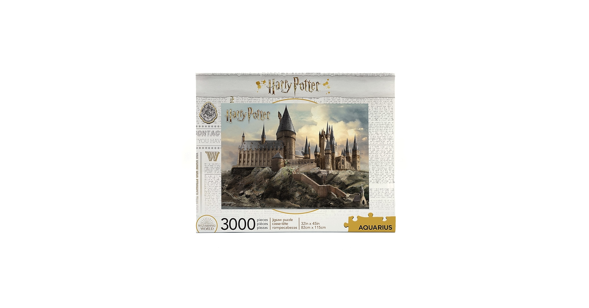 Amazon.com: Aquarius Harry Potter Puzzle Hogwarts Castle (3000