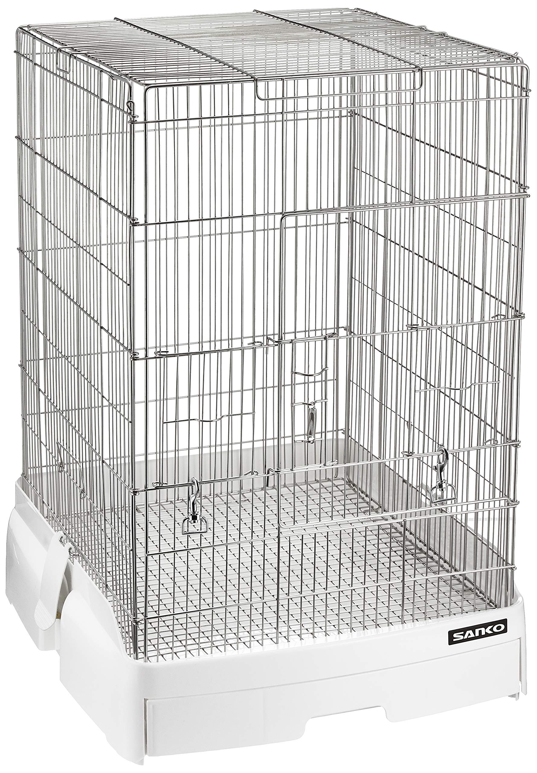 Amazon | 三晃商会 SANKO イージーホーム ステンレス40ハイ WH | Sanko