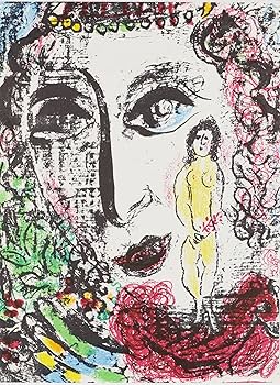 Amazon | マルク シャガール 『サーカスの幻【LITHOGRAPHE Ⅱ 1957