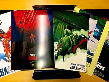 大友克洋 20 Reprints of ClassicPosters AKIRA Amazon.com: OTOMO