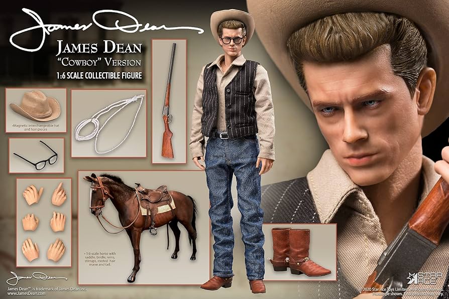 Amazon.com: Star Ace Toys James Dean (Cowboy Version) 1:6 Scale