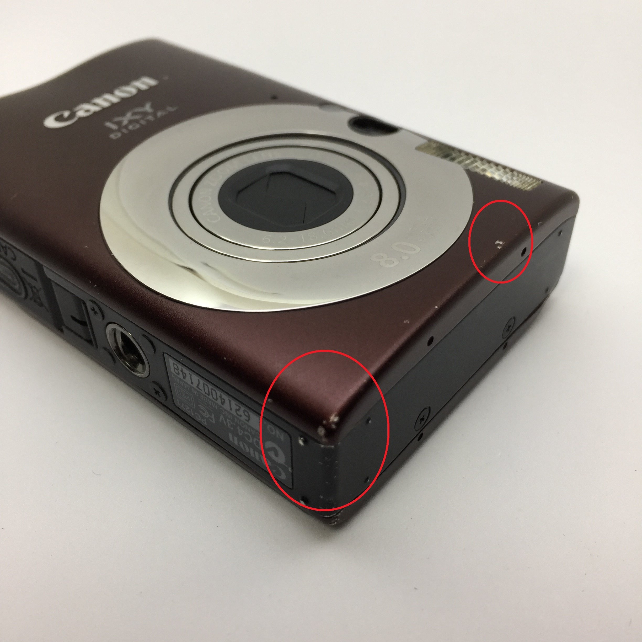 Amazon.co.jp: Canon Digital Camera IXY DIGITAL 20 IS (Brown