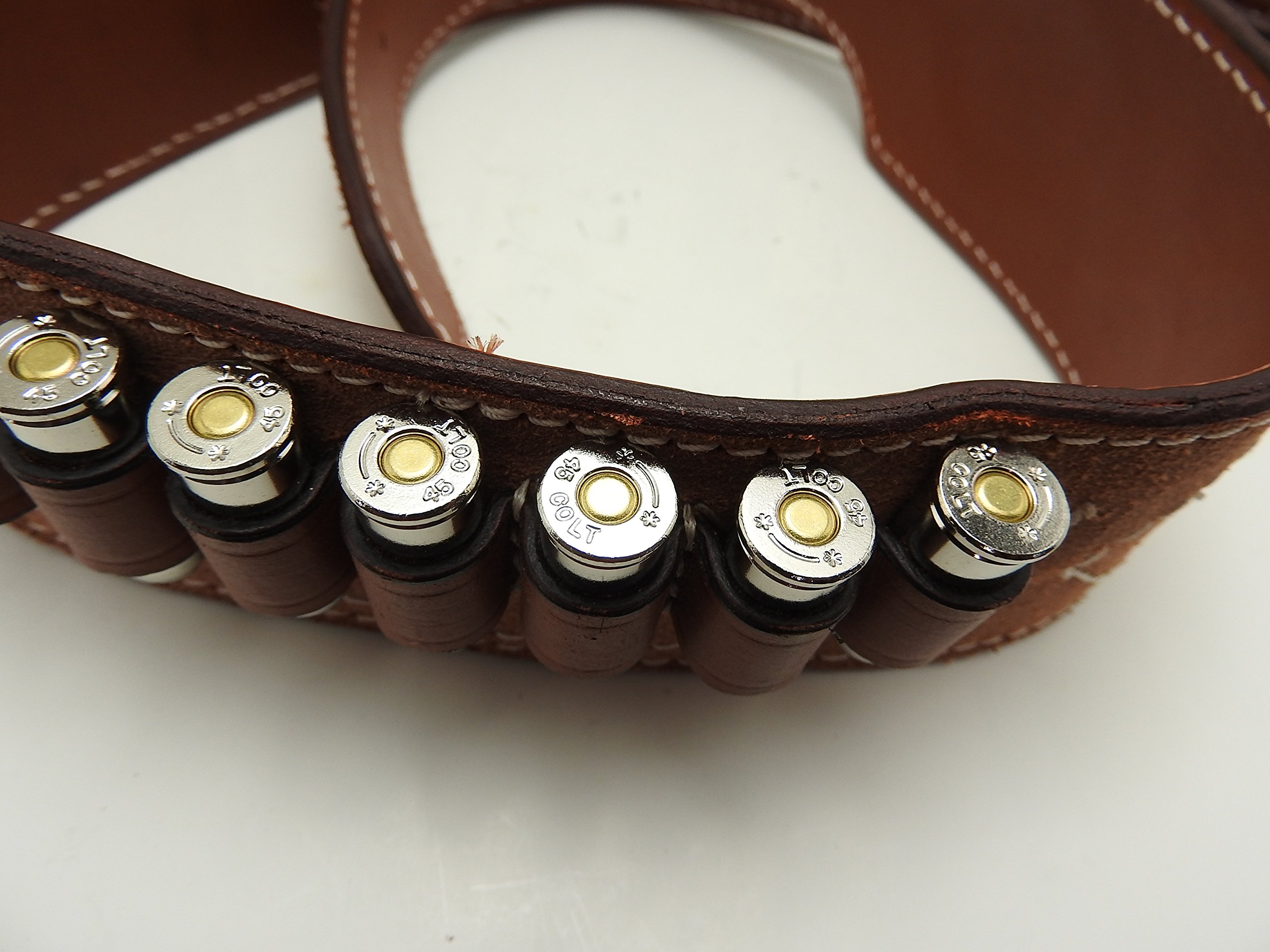 東京CMC 本革製 ガンベルト ダミーカート付 モデルガンのお供に 東京