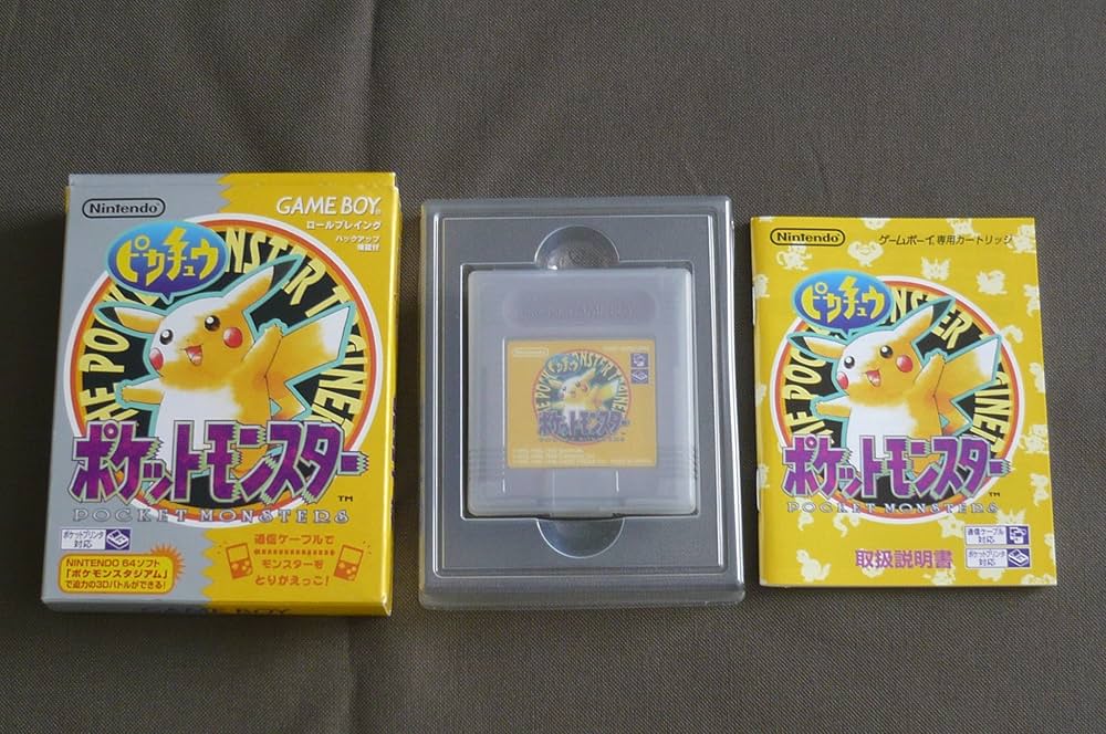 K*K様 ポケモン ポケットモンスター トランプ イエロー 黄色 初代