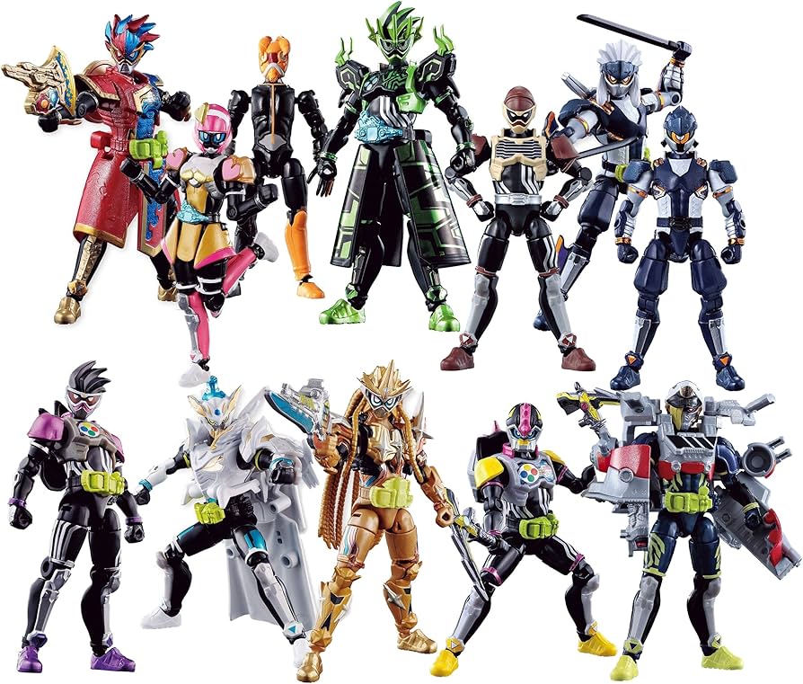 Amazon | バンダイ 食玩 装動 仮面ライダーエグゼイド STAGE1～10 57種