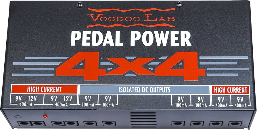 Voodoo Lab Pedal Power 4x4 パワーサプライ Amazon.com: Voodoo Lab