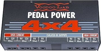 Amazon.com: Voodoo Lab Pedal Power 4X4 Isolated Power Supply