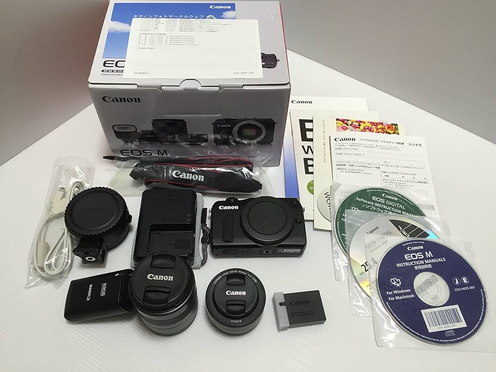 極美品】Canon EOS M2 18-55mm レンズセット CANON EOS M2 EF-M18-55