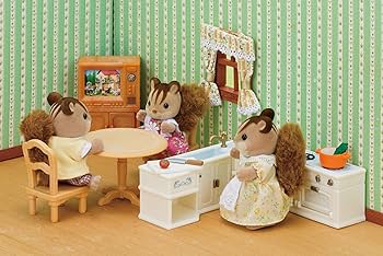 Amazon.co.jp: シルバニアファミリー 人形・家具セット 【あかりの灯る