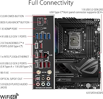 Amazon.com: ASUS ROG Maximus Z790 Hero WiFi6E LGA 1700(Intel 14th