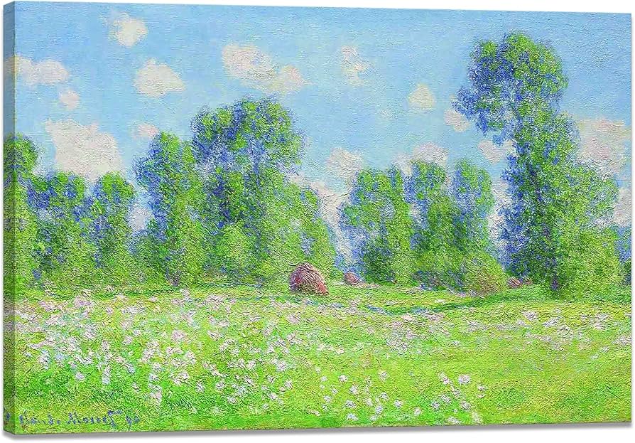 Amazon.co.jp: モネ アートパネル ポスター 印象派 風景画 油絵 絵画